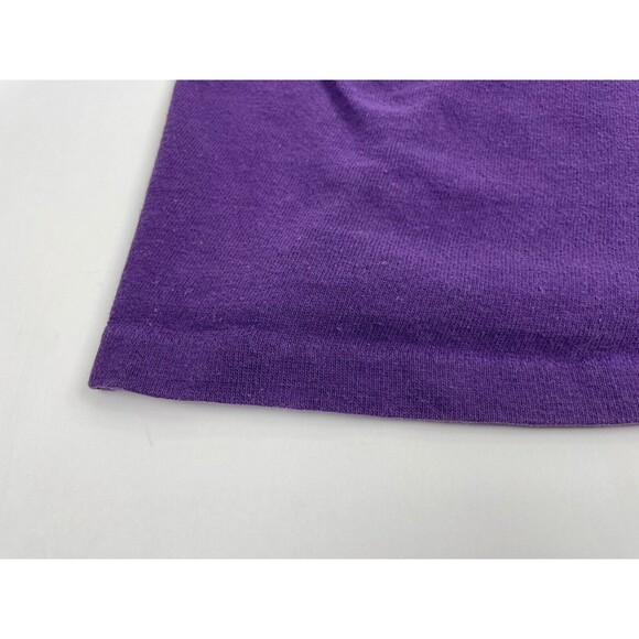 Vintage 70s Sigma Sigma Sigma Sorority Single Stitch Shirt Men’s Medium Purple - Picture 7 of 11